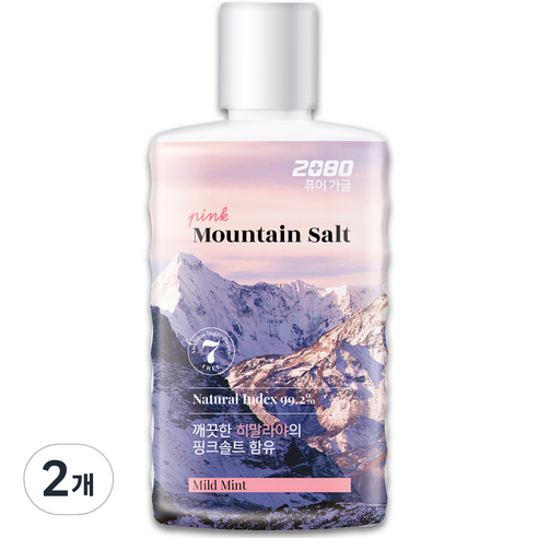 2080 퓨어 가글 마일드민트향 구강청결제, 750ml, 1개