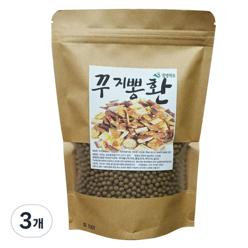 청명약초 꾸지뽕환 골드, 3개, 300g