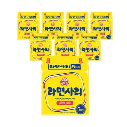 오뚜기 라면사리 멀티팩 110g