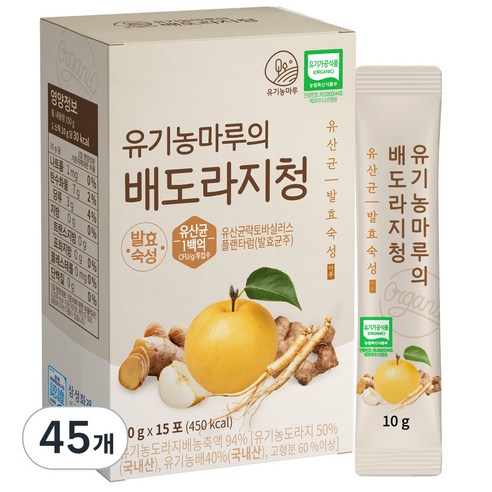 유기농마루 배도라지청 스틱형, 10g, 30개입, 1개