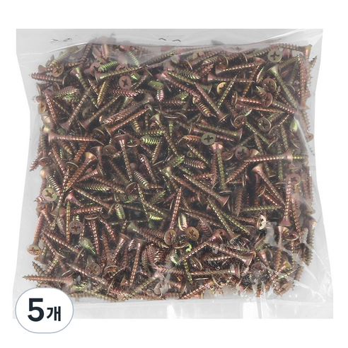 접시머리 앙카피스 1kg, 5개