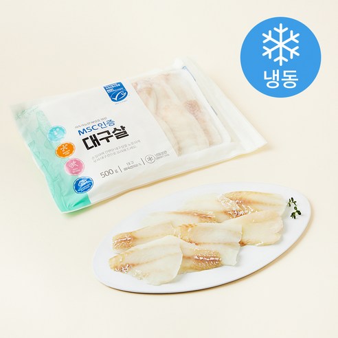 프리미어 미국 MSC인증 대구살(냉동), 500g, 1개