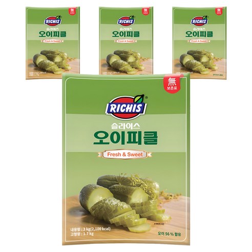 리치스 슬라이스 오이피클