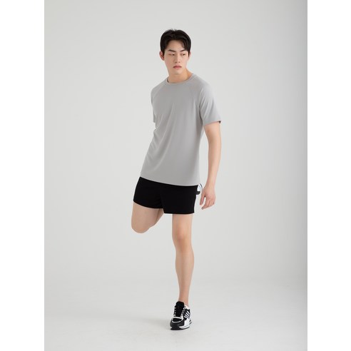 여름철의 시원함과 편안함을 위한 캐럿 쿨링 리싸이클 매쉬 반바지