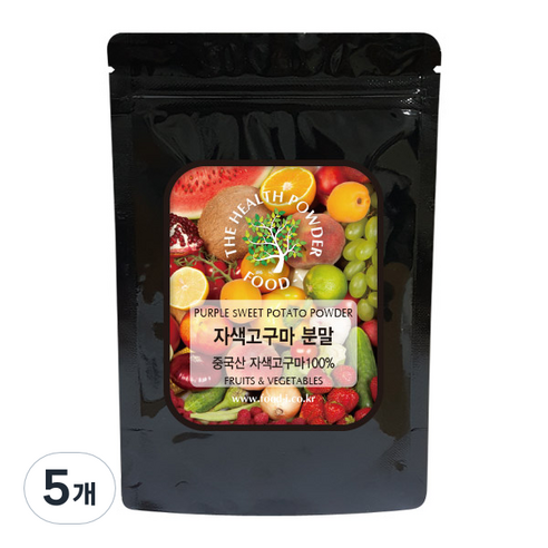 스쿨아이 중국산 자색고구마 분말, 200g, 5개