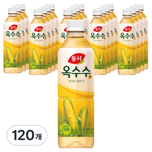 동서 옥수수차, 500ml, 120개