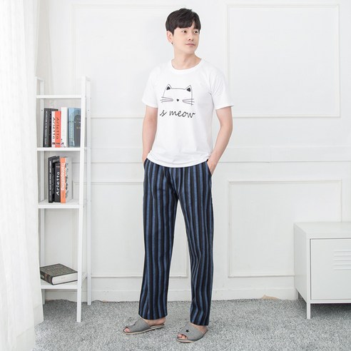 디노바시 선염기모 이지웨어 주머니바지