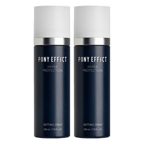 포니이펙트 하이퍼 프로텍션 세팅 스프레이 메이크업 픽서, 100ml, 2개