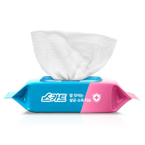 스카트 살균 소독 티슈: 깨끗함과 안전을 한 번에