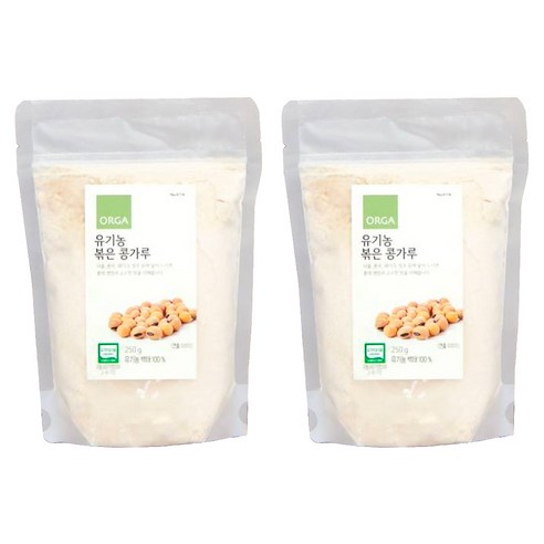올가홀푸드 볶음 콩가루, 2개, 250g