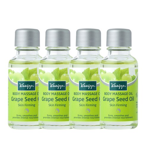크나이프 그레이프씨드 슬리밍 바디오일, 20ml, 4개