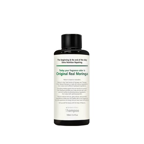 말콤 오리지널 리얼 모링가 샴푸, 100ml, 1개
