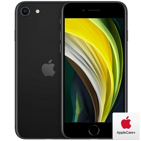 Apple iPhone SE 128GB, MXD02KH/A, Black, AppleCare+포함