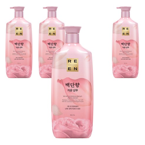 리엔 백단향 자윤 샴푸, 950ml, 4개