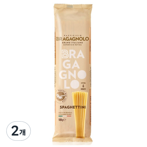 브라가뇰로 스파게티니, 500g, 2개