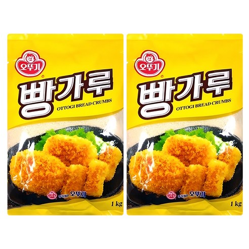 [오뚜기] 빵가루, 1kg, 2개