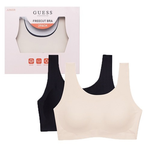 우리 아이 첫 브라, 이제 맘 편히 골라보세요! 게스주니어브라