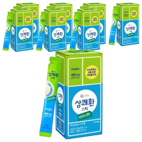 상쾌환 샤인머스캣맛 숙취해소스틱, 18g, 80개