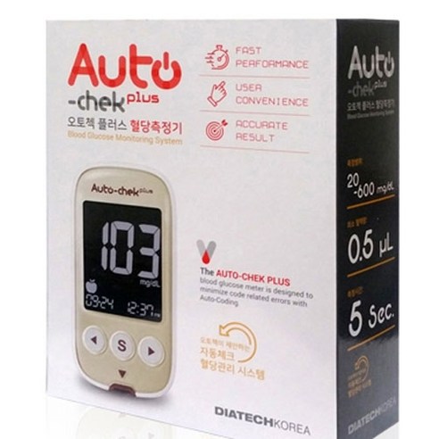 오토첵플러스 혈당측정기 세트: 건강한 삶을 위한 당신의 스마트한 혈당 관리 파트너