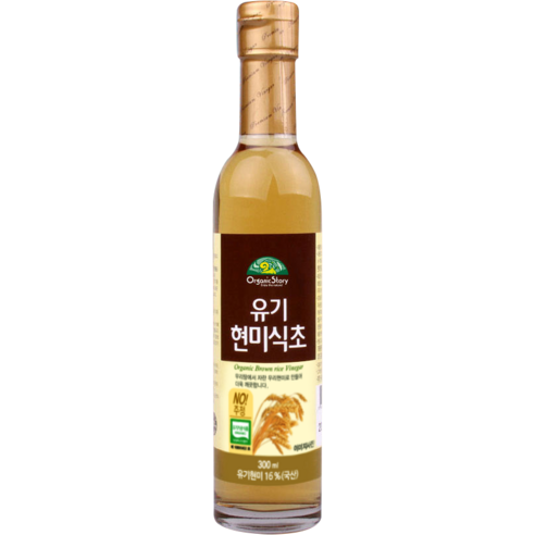 오가닉스토리 유기 현미식초, 300ml, 1개