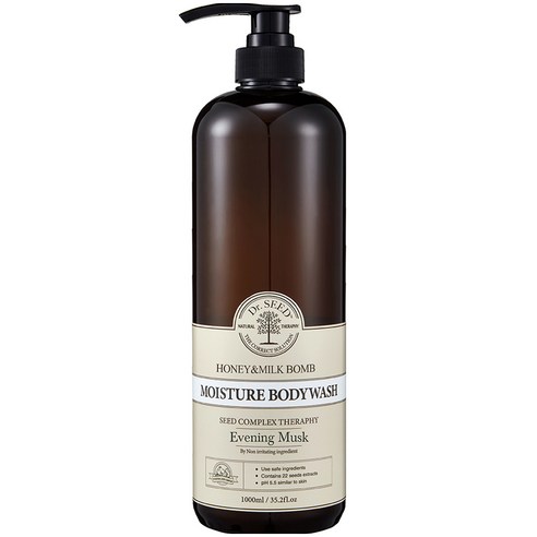 닥터시드 모이스처 바디워시 이브닝머스크, 1000ml, 1개