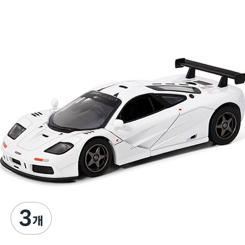 킨스마트 1995 맥라렌 F1 GTR 피규어 랜덤발송, 3개