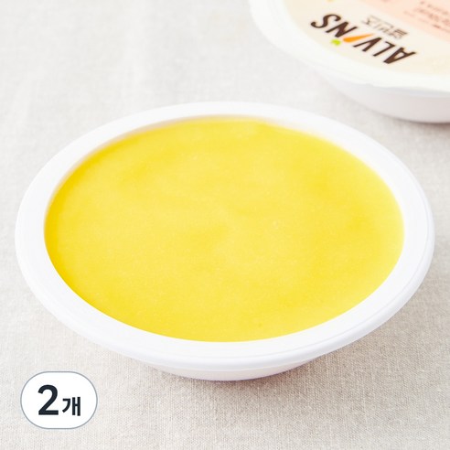 엘빈즈 이유식 초기1 4~5개월 단호박미음, 140g, 2개, 단호박