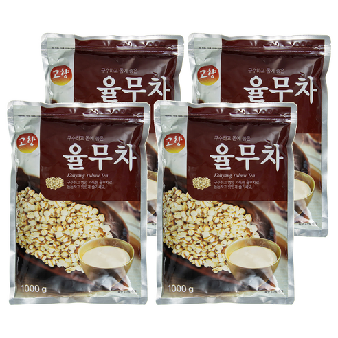 거상 식사대용 곡식차, 1kg, 4개, 1개입