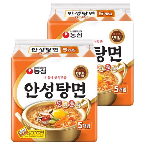 안성탕면 125g, 10개