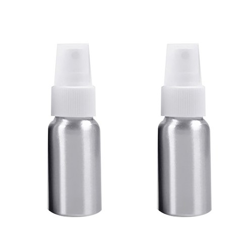 DM 뷰티 스프레이 알루미늄 공병 30ml, 화이트, 2개