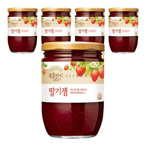 복음자리 딸기잼, 640g, 5개