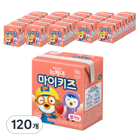 마이키즈 딸기맛, 120개, 150ml