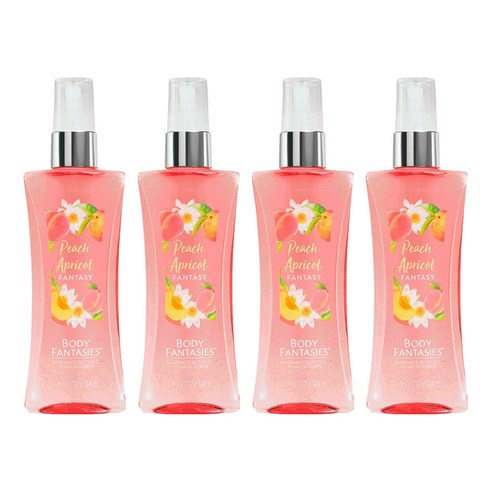바디판타지 판타지 프래그런스 바디미스트 복숭아 살구 향, 94ml, 4개
