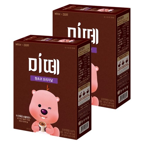 미떼 핫초코 오리지날, 30g, 10개입, 2세트