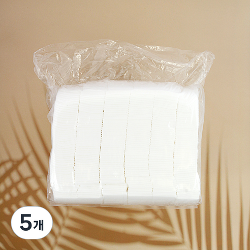 에스떼오뜨젠 탈지면 대용량 절단솜 4 x 4 cm 450g, 1200개입, 5개