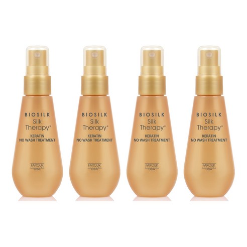 실크테라피 케라틴 노워시 트리트먼트 헤어미스트, 4개, 60ml