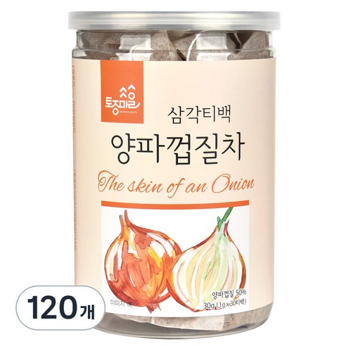 토종마을 양파 껍질차, 1g, 120개