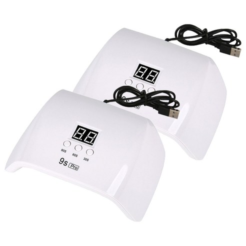 네일 젤램프 120W FuN Lamp - 02, 화이트, 2개