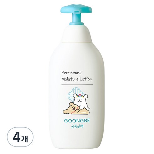 궁중비책 프리뮨 모이스처 유아용 로션, 350ml, 4개