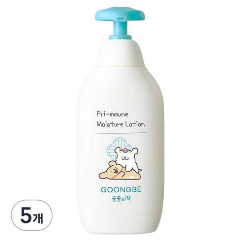 궁중비책 프리뮨 모이스처 유아용 로션, 350ml, 5개