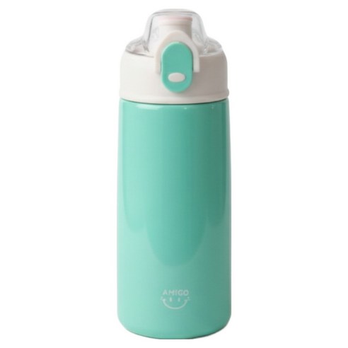 디스이즈미 아미고2 원터치 이중잠금 식세기 사용 세라믹 텀블러, 데일리 민트, 1개, 450ml