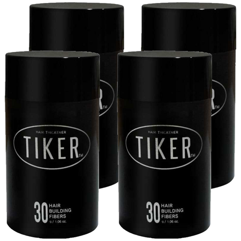 티커 베이직 흑채 30 g, 흑색, 4개