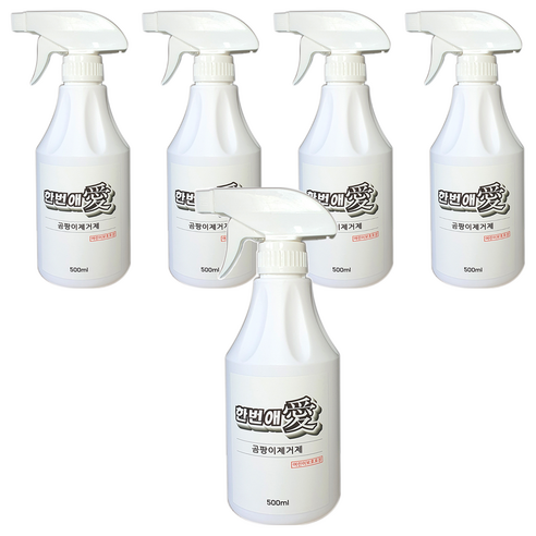 한번애 곰팡이 제거제, 500ml, 5개