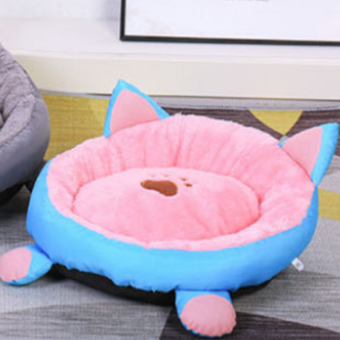 냥살림 냥스타일 도넛 쿠션, 블루