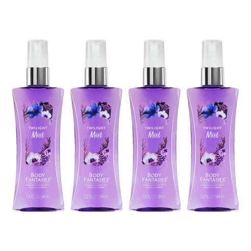 바디판타지 트와일라잇 미스트 프래그런스 바디 스프레이, 94ml, 4개