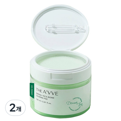 디에이브 더마 테카 바이옴 카밍 패드 60p, 2개, 150ml