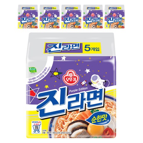 오뚜기 진라면 순한맛 120g, 30개