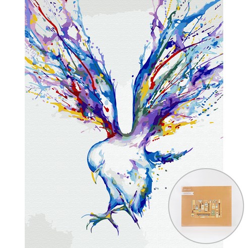 아트조이 DIY 명화 그리기 세트 40 x 50 cm 세로형, 드리밍 버드, 1개