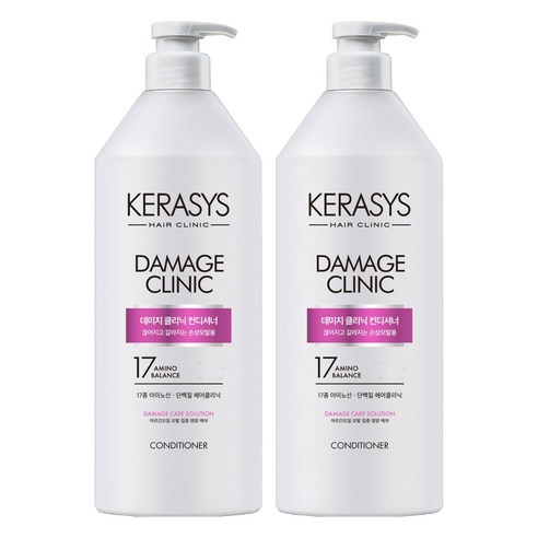 케라시스 데미지 클리닉 단백질 컨디셔너, 980ml, 2개