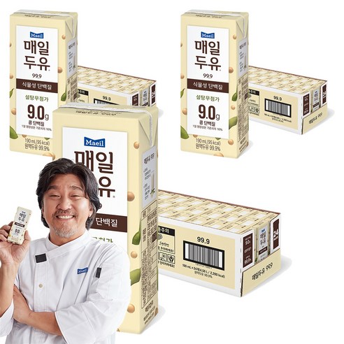 매일 두유 99.9, 190ml, 72개